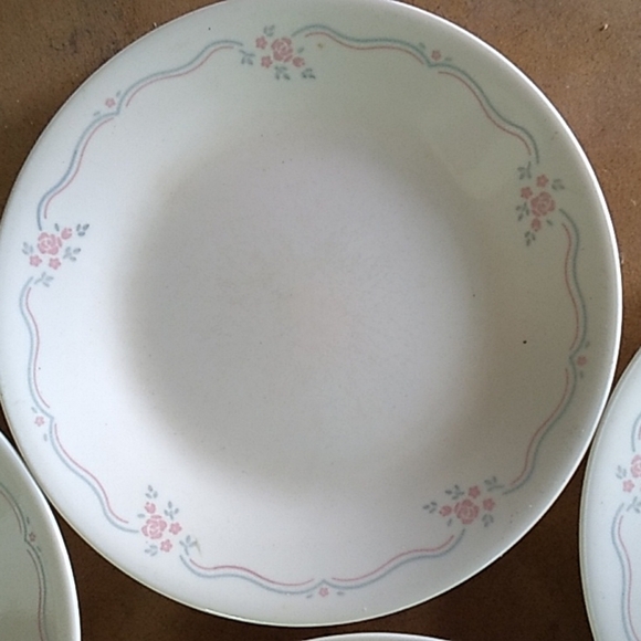 Corning Corelle English Garden dessert plates set of - Picture 2 of 3